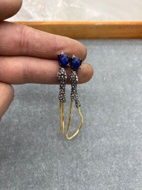 Alexis Bittar Snake-Shaped Stud Earrings